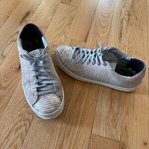 $5 ship! P448 John Sneaker - Dusty Pink/Gray - Size 43